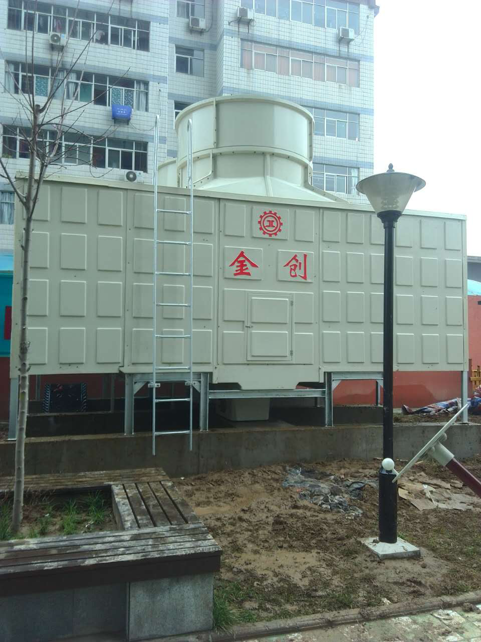 金创JCR系列玻璃钢横流式方型组合式冷却塔